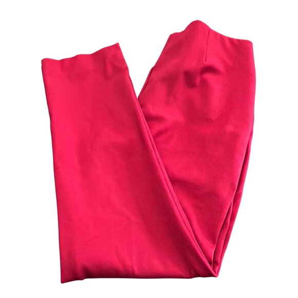Chico's Pants Size 1 P M Petite Red Juliet Slim Trim Detail Ankle Pants Slimming - Picture 12 of 12